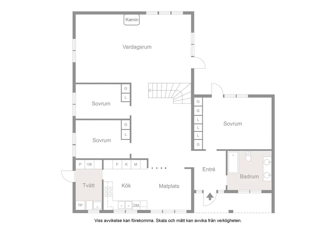 Floor plan for Ringvägen 38