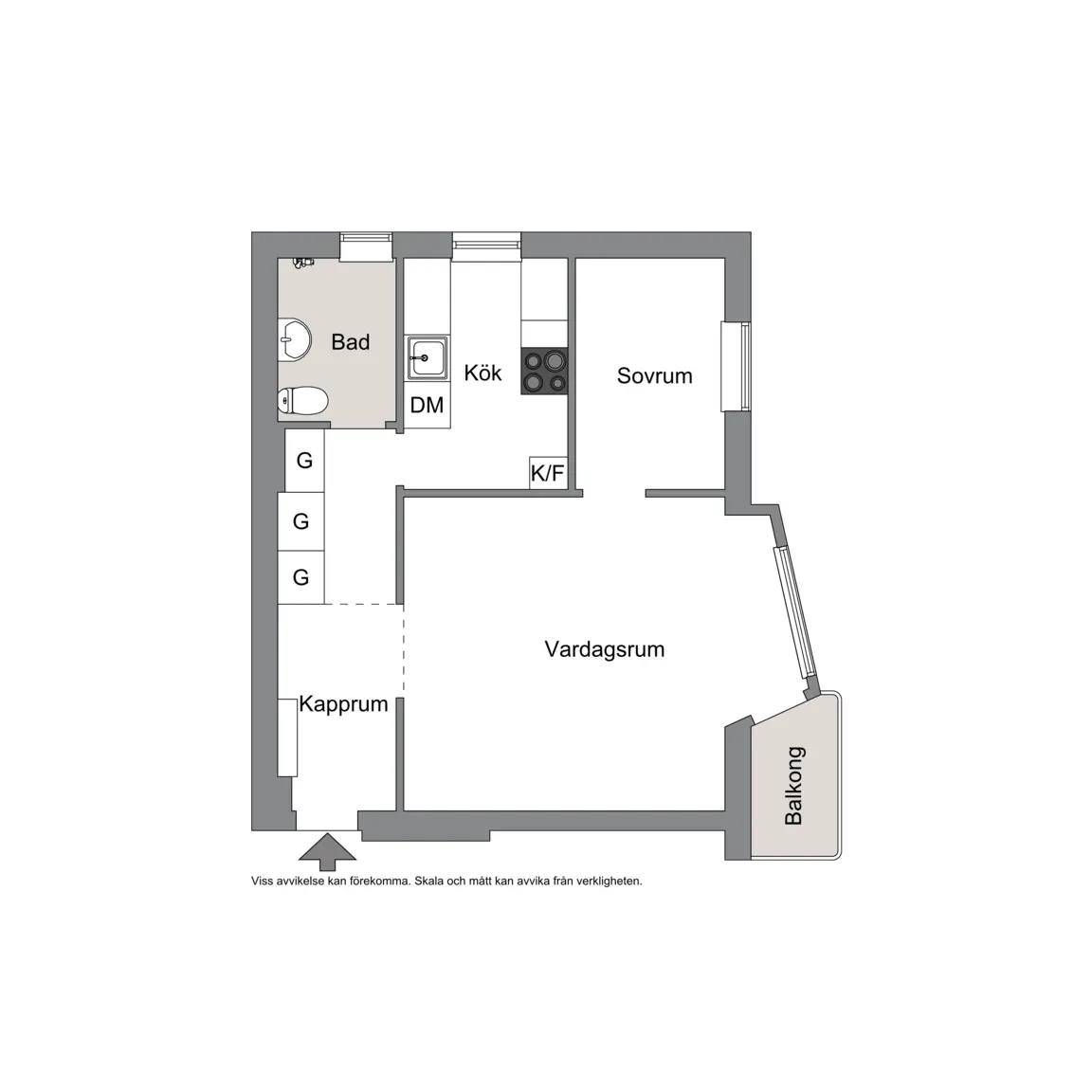 Planritning för Skulptörvägen 24