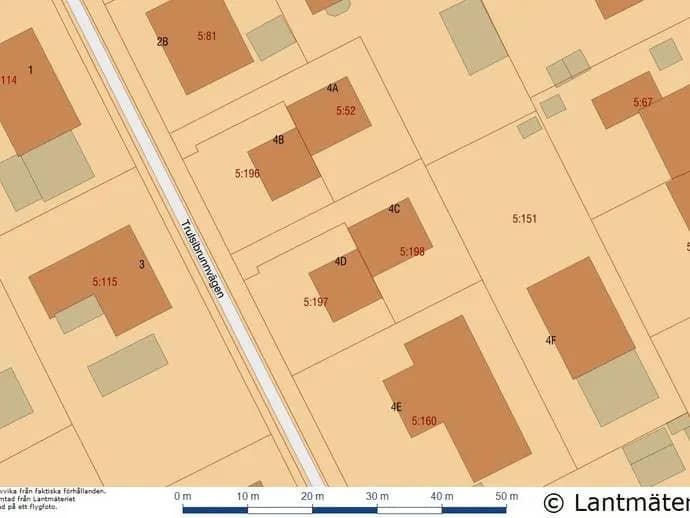 Floor plan for Trulsibrunnvägen 4A