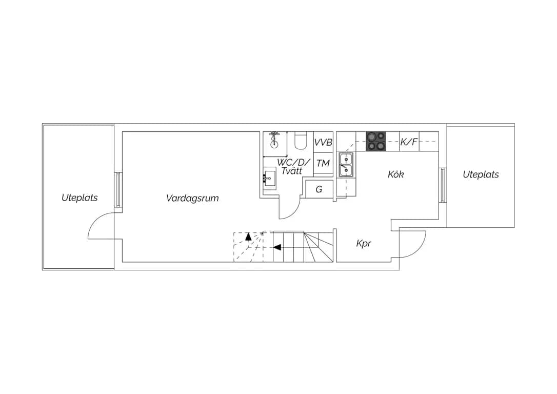 Floor plan for Läktvägen 15