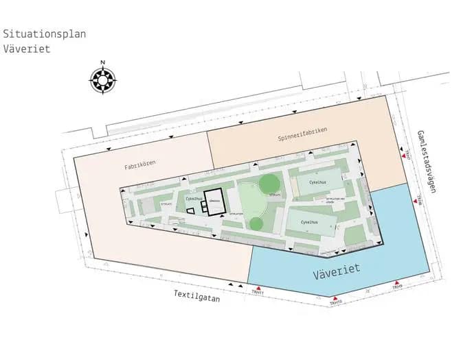 Floor plan for Textilgatan 5