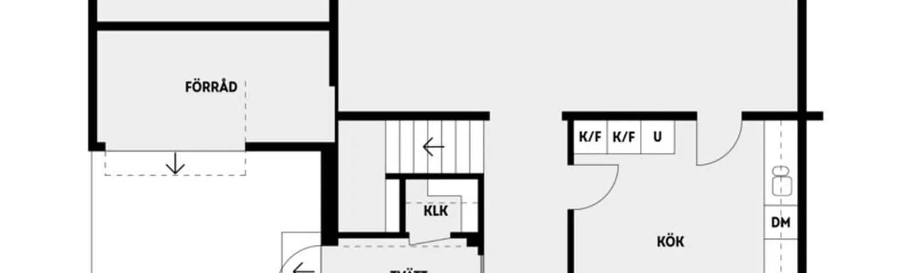Floor plan for Meijerfeldts väg 33