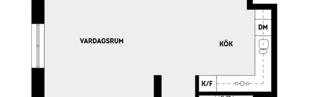 Floor plan for Dora Lamms gata 8