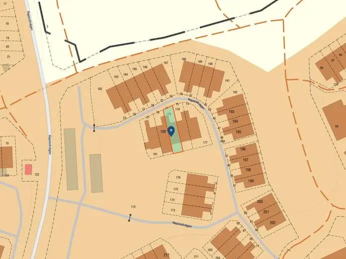 Planritning för Rapsodivägen 17