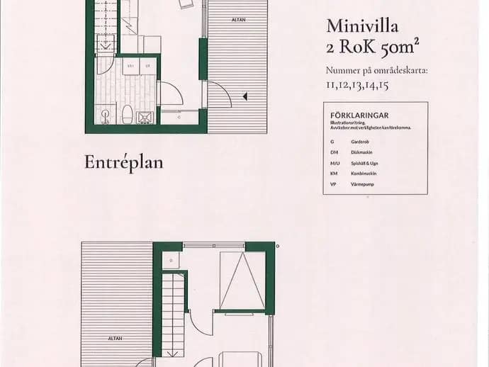 Floor plan for Evedalsvägen 5