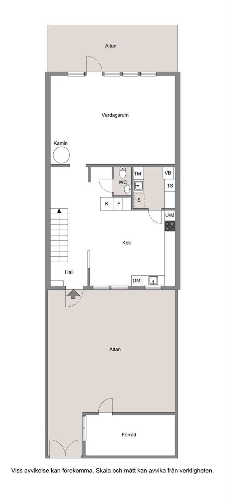Floor plan for Sörahemsvägen 32