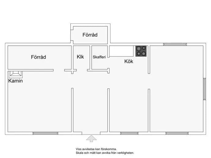 Planritning för Fagerdalavägen 109