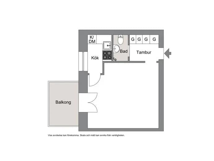 Floor plan for Hornstulls Strand 1, 4tr