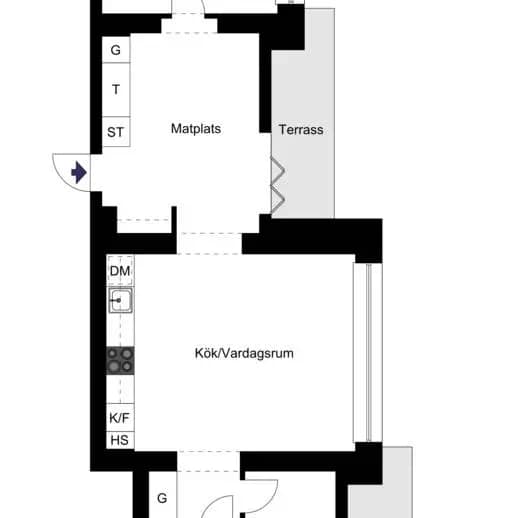 Floor plan for Torsplan 10