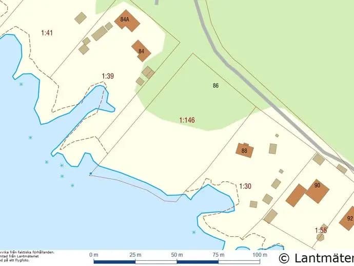 Floor plan for Salmis Konjusvägen 86
