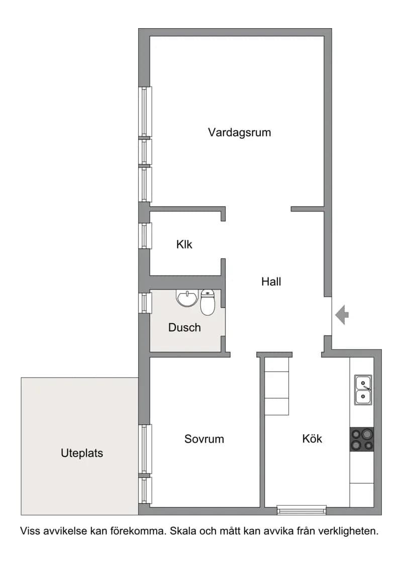 Planritning för Veckovägen 53