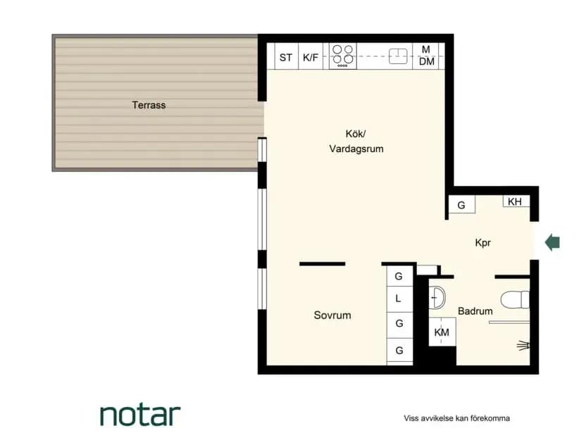 Floor plan for Forskningsringen 84