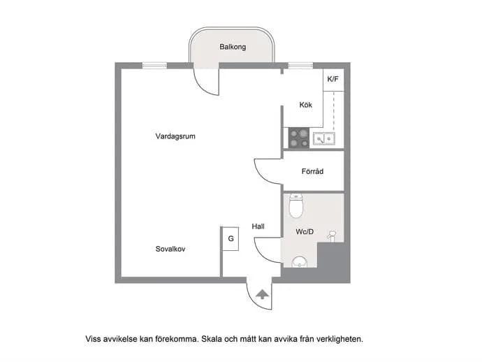 Planritning för Västra Ringgatan 33