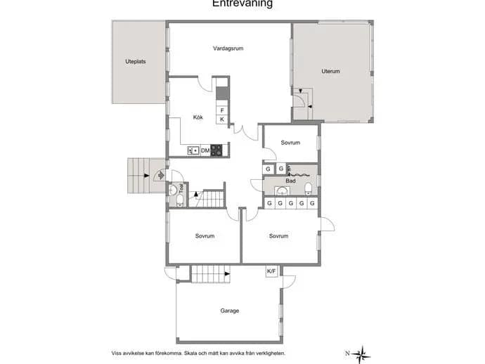 Floor plan for Gamla vägen 167