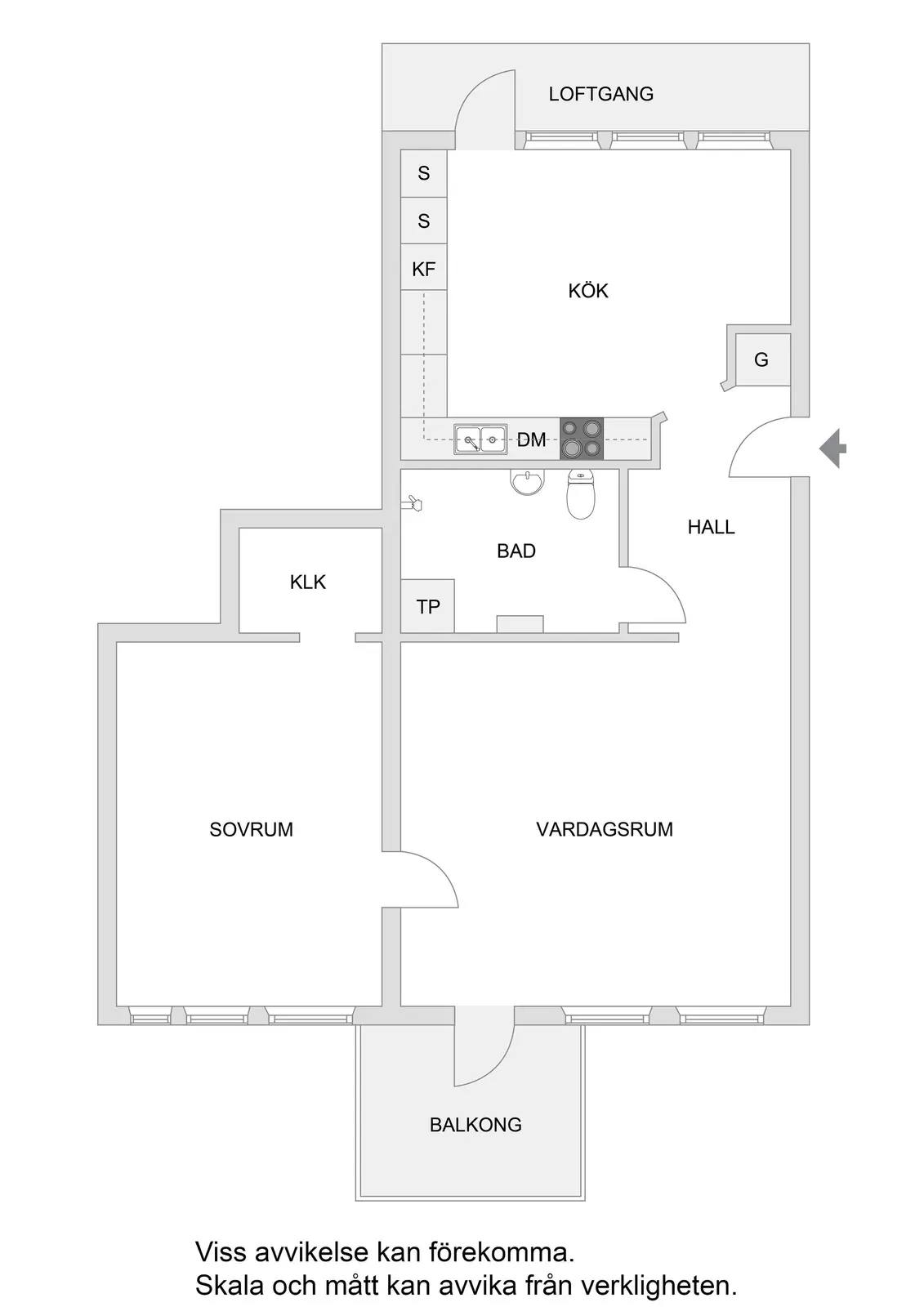 Planritning för Horisontvägen 85