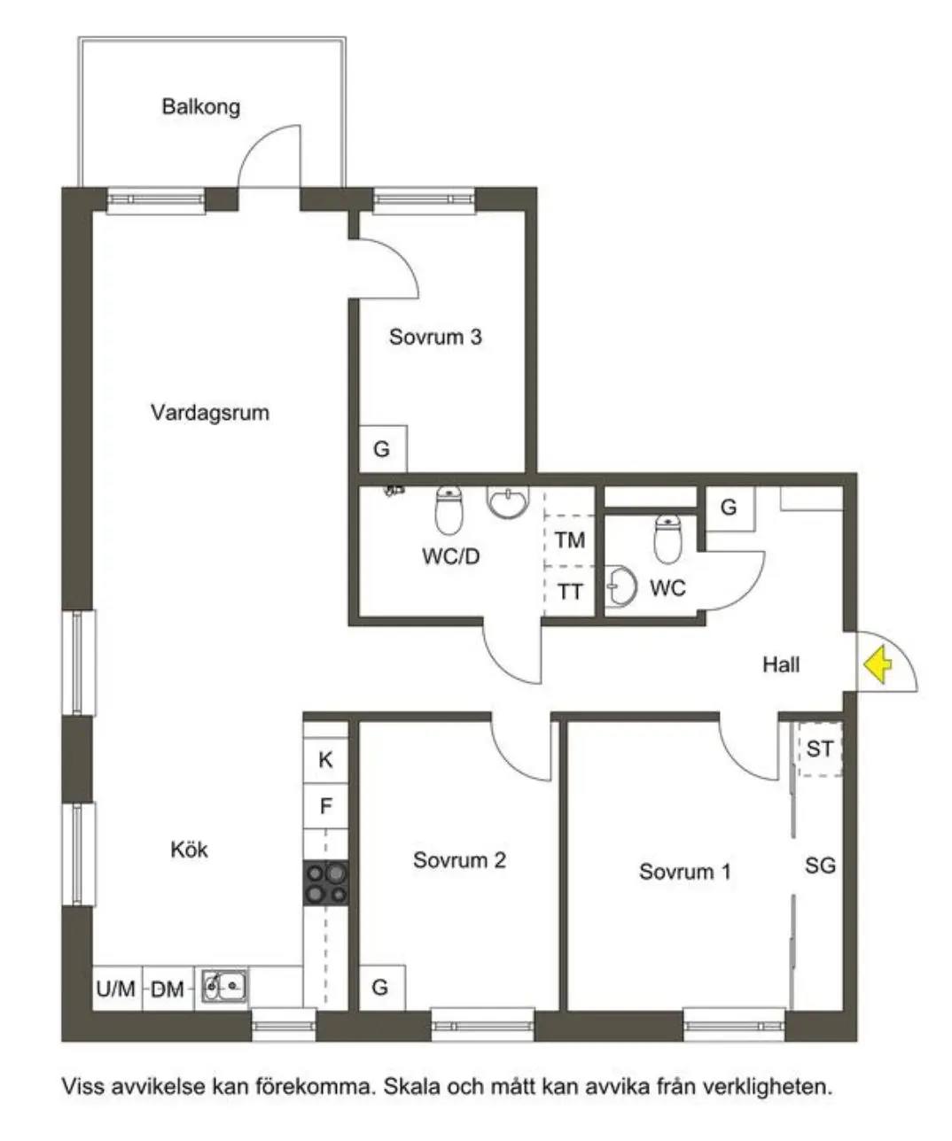 Planritning för Sagoslingan 9