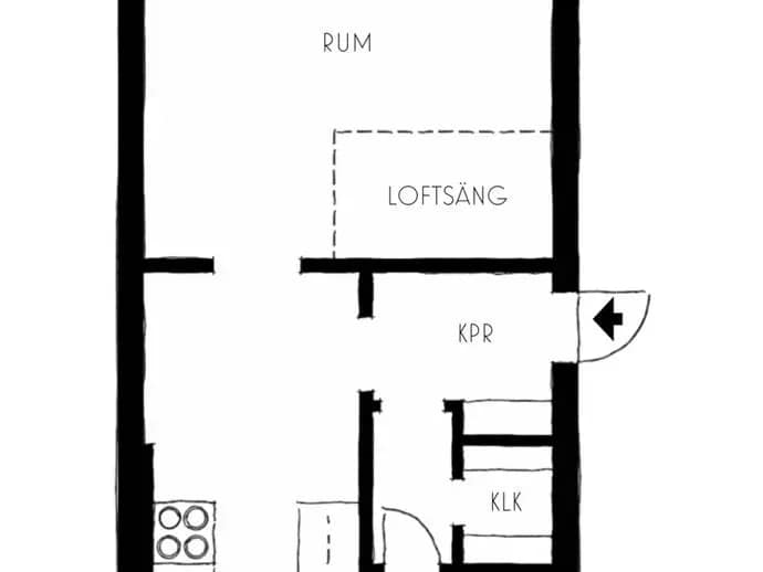 Floor plan for Torsten Alms gata 8