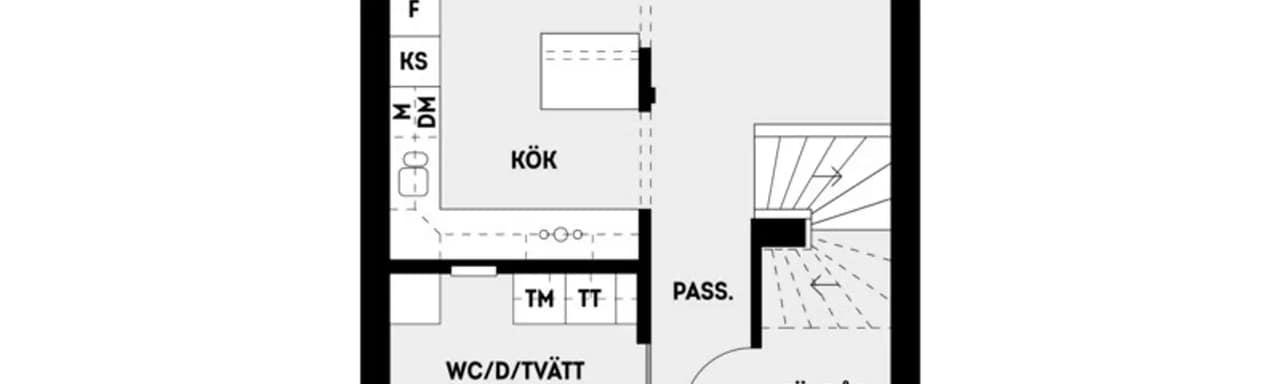 Floor plan for Lövhagsvägen 23