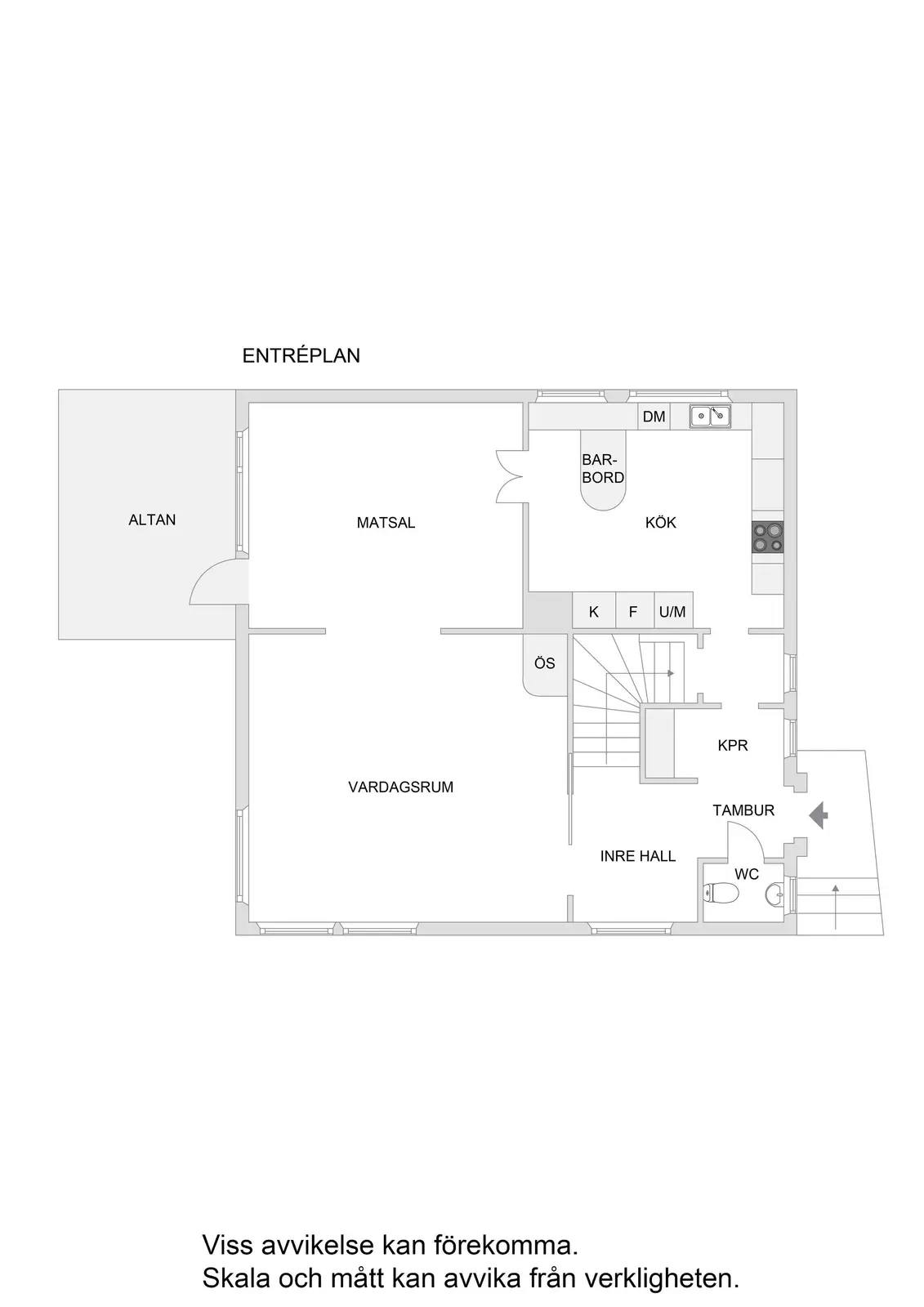 Floor plan for Igelkottsvägen 60