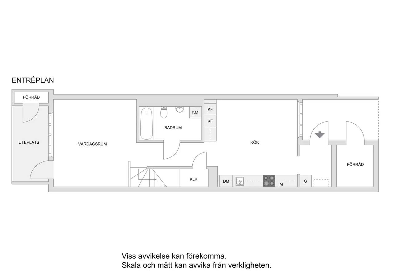 Floor plan for Tråddragargränd 5c