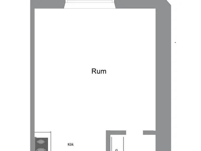 Floor plan for Rörstrandsgatan 25