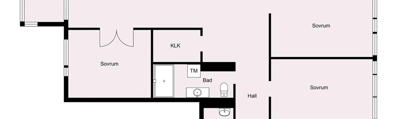 Floor plan for Munkhättegatan 34A