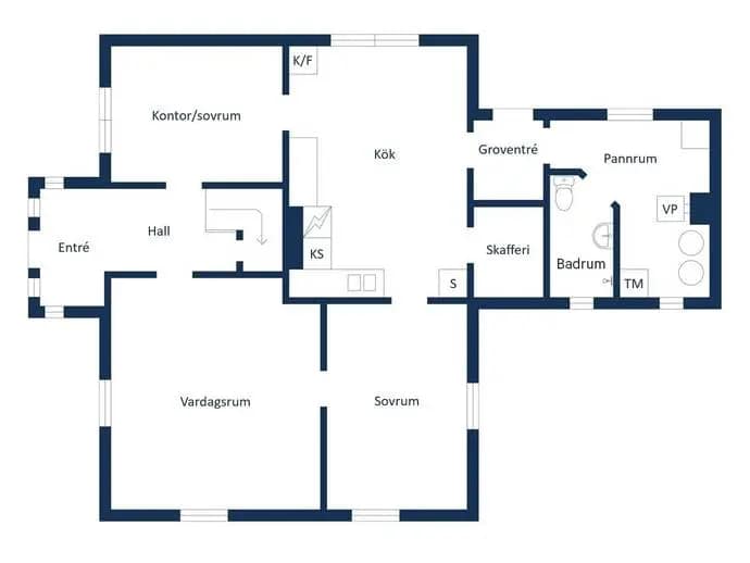 Floor plan for Attlered 122