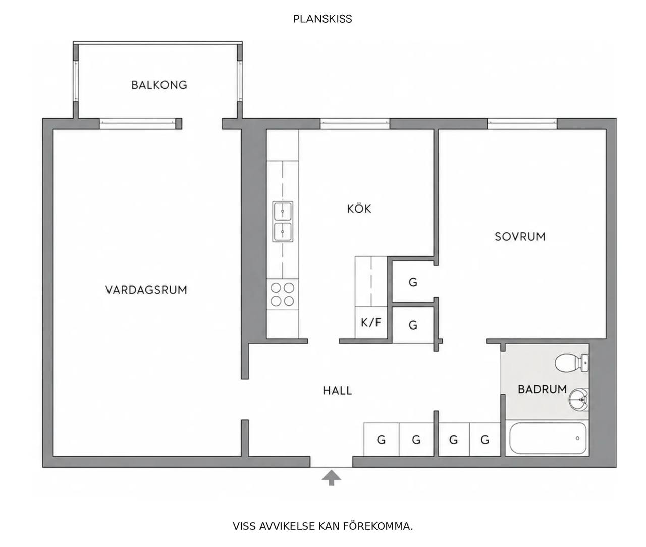 Floor plan for Widells väg 3