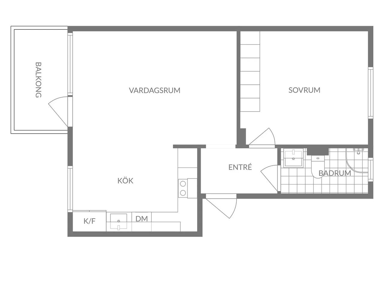 Planritning för Stabbegatan 51