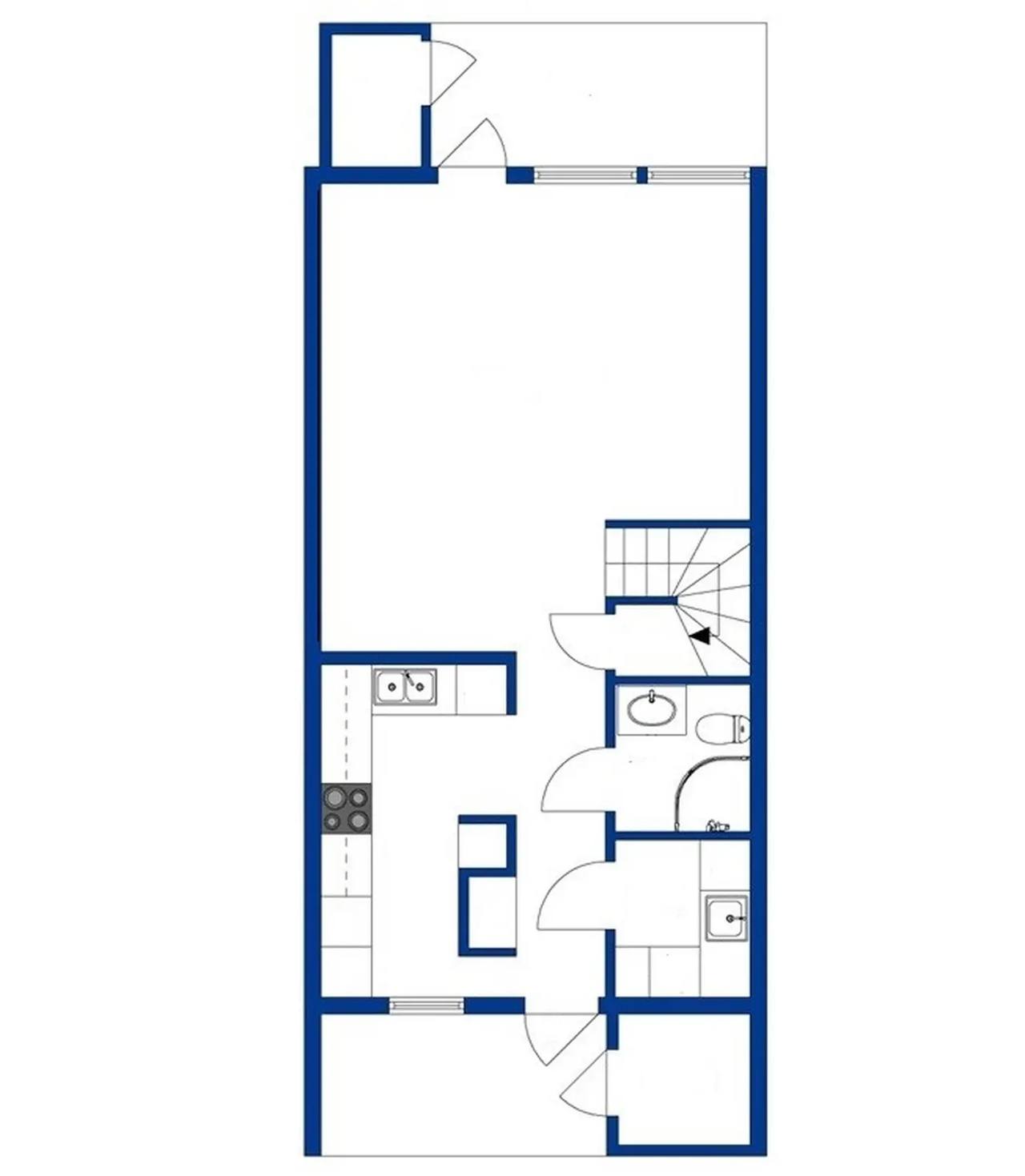 Planritning för Gånge-rolfs gata 51