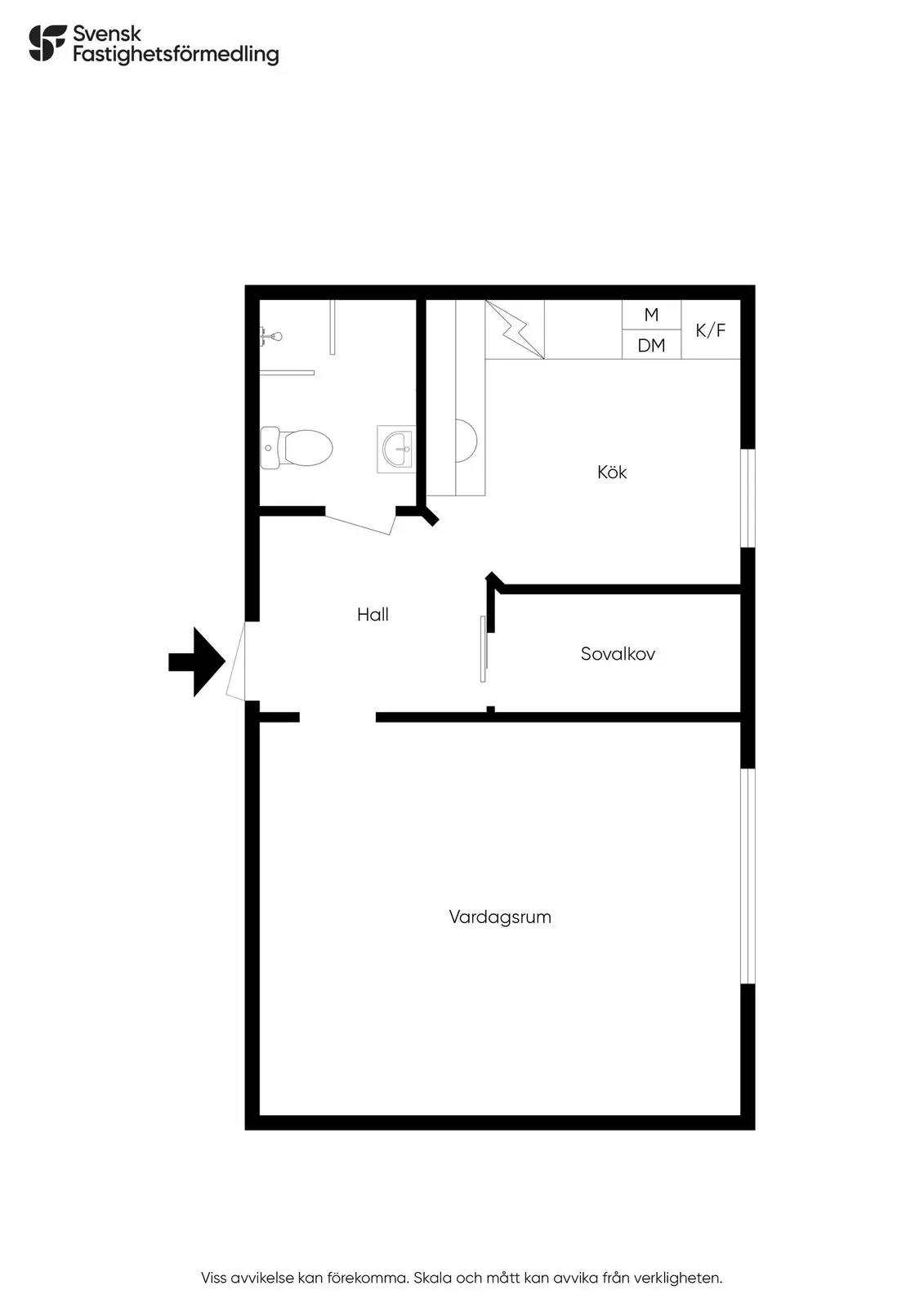 Floor plan for Ektorpsgatan 170