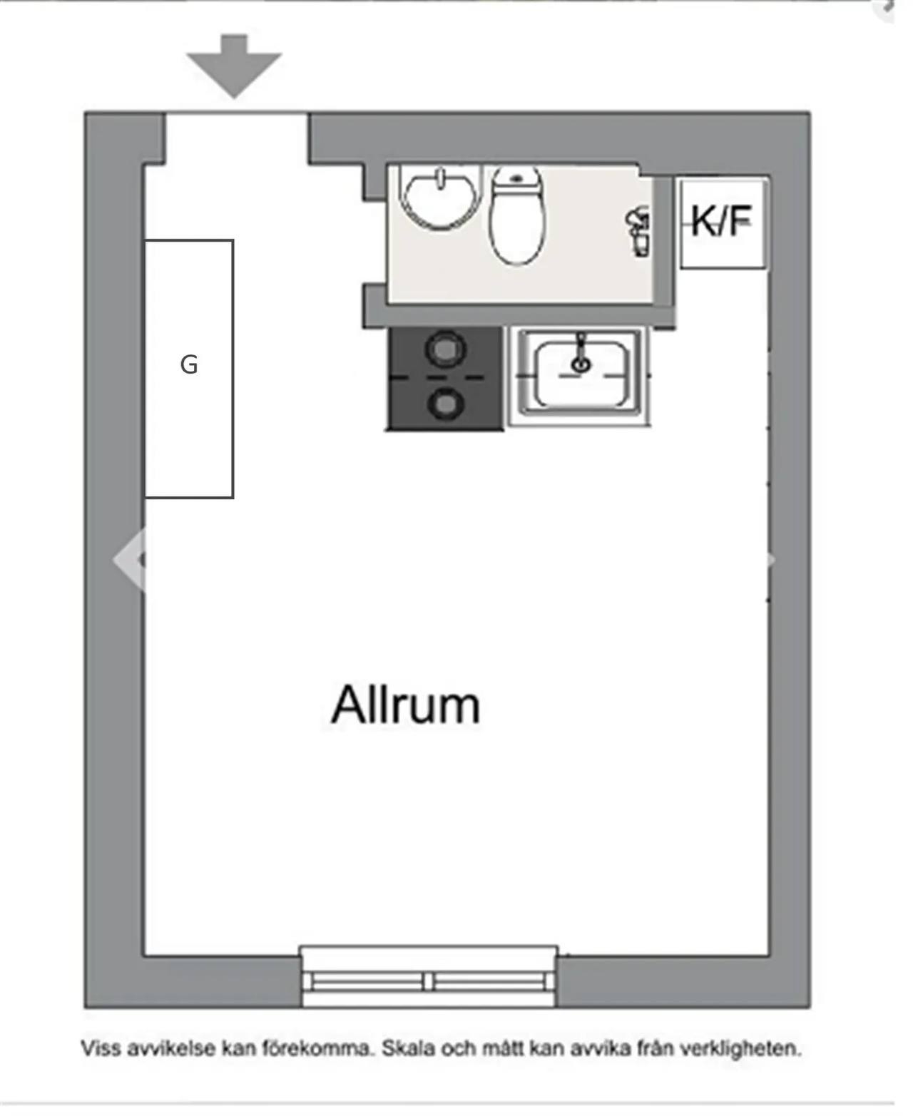 Floor plan for Galonvägen 26