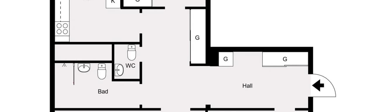 Floor plan for Sjöblads väg 31