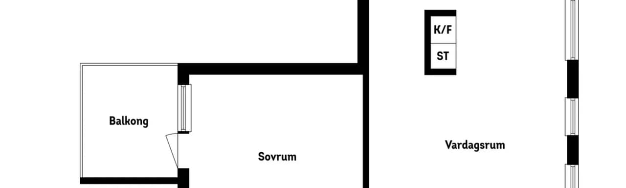 Floor plan for Nordenflychtsvägen 78, 3tr