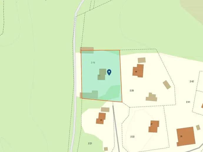 Planritning för Laxsjön 51