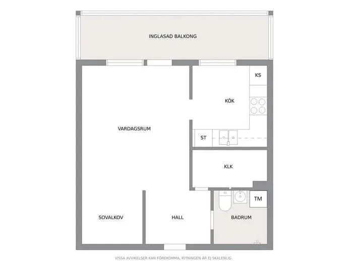 Planritning för Mörbylund 23, 7tr