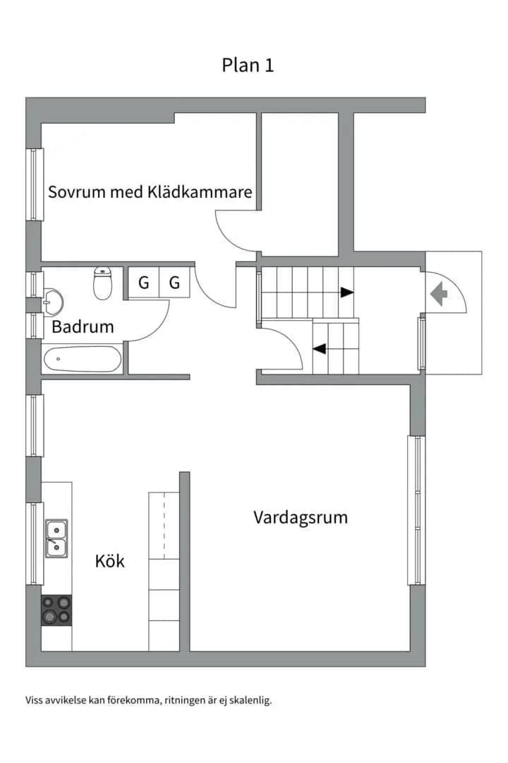 Floor plan for Hästhagsterrassen 11
