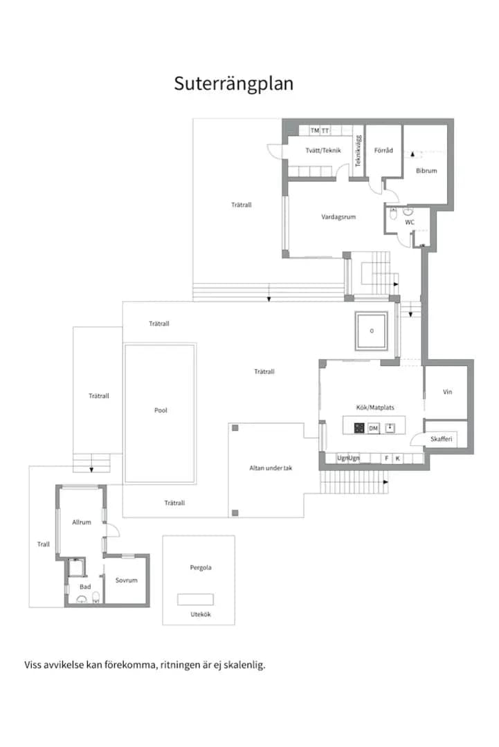 Floor plan for Tessinvägen 4