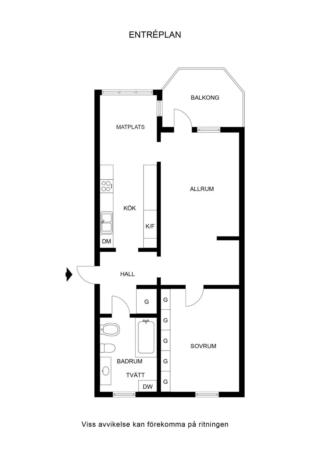 Planritning för Sprängarevägen 13C