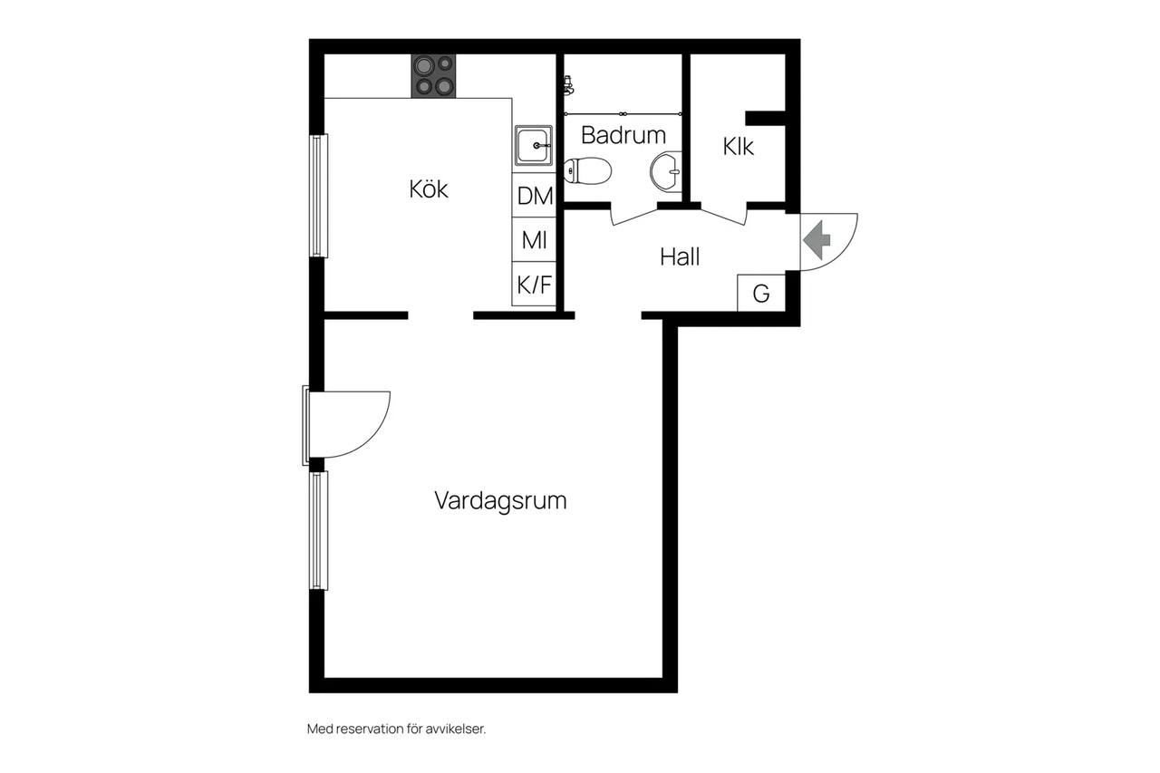 Planritning för Blockstensgatan 31