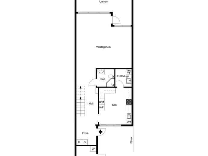 Planritning för Bronsåldersgatan 20