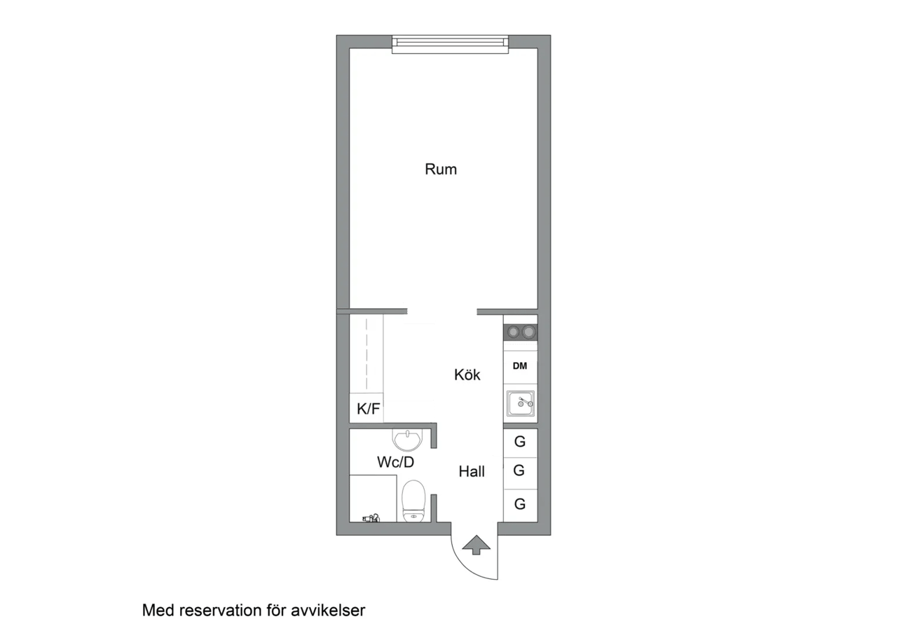 Floor plan for Alpvägen 10