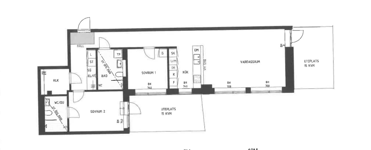 Floor plan for Augustendalsvägen 37