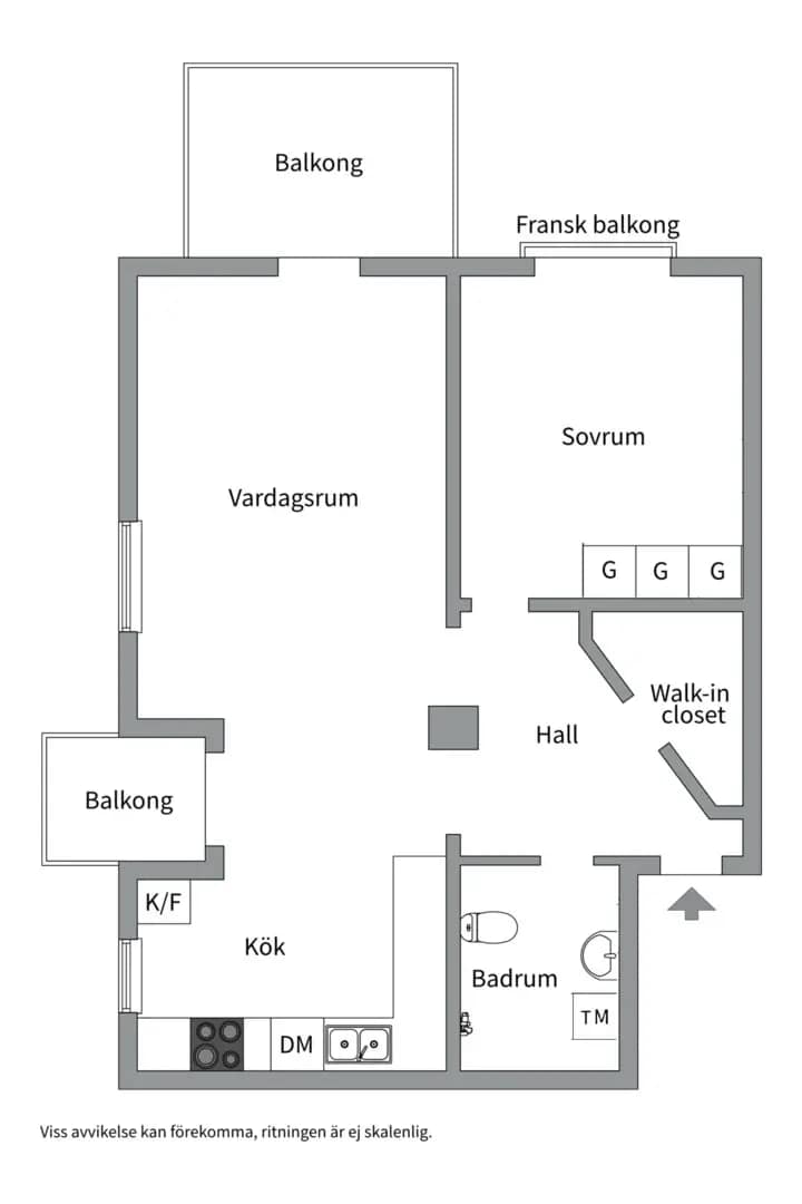 Floor plan for Finnbergsvägen 3