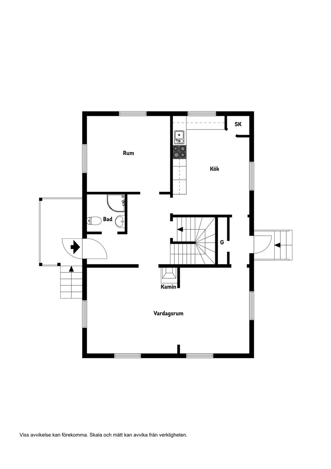 Planritning för Ramshyttan 506