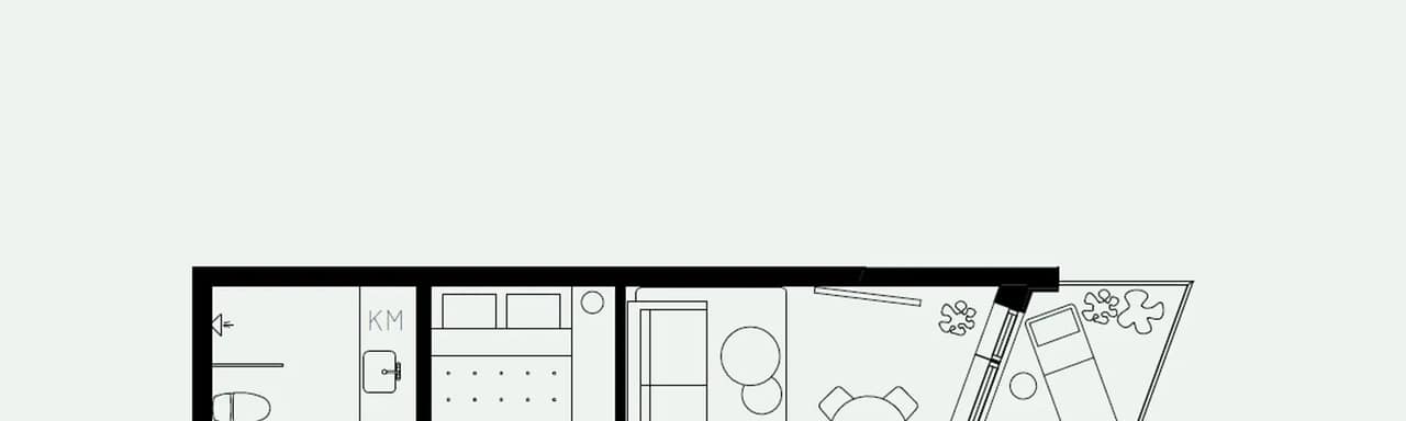 Planritning för Näsbyvägen 2, 4tr