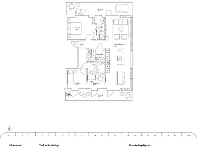 Floor plan for Ellensviksvägen 2