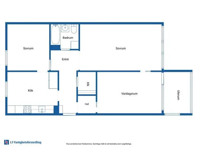 Floor plan for Bågevägen 73A