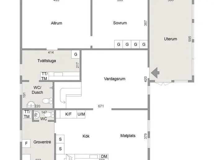 Floor plan for Kryddväxtgatan 16
