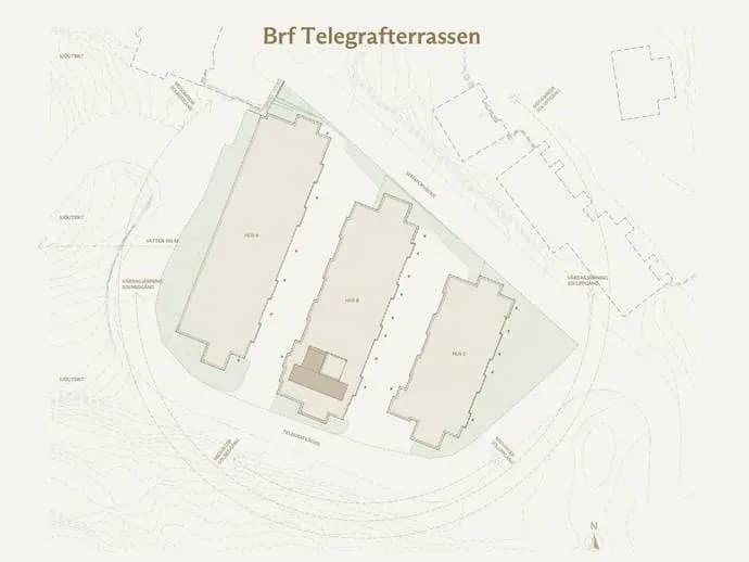 Floor plan for Telegrafvägen 18